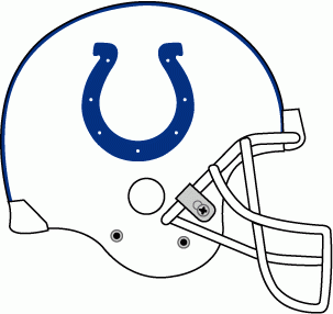 Indianapolis Colts 1984-1994 Helmet Logo cricut iron on